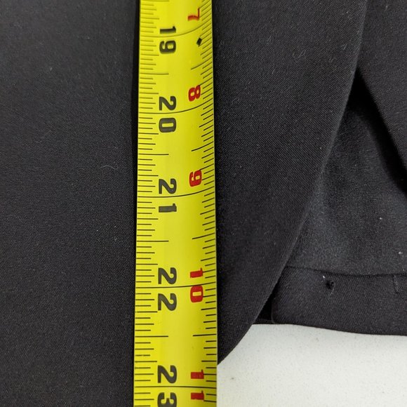 Ricki's Black One-Button Cotton Blend Stretchy Blazer (Size 0) - Picture 11 of 12